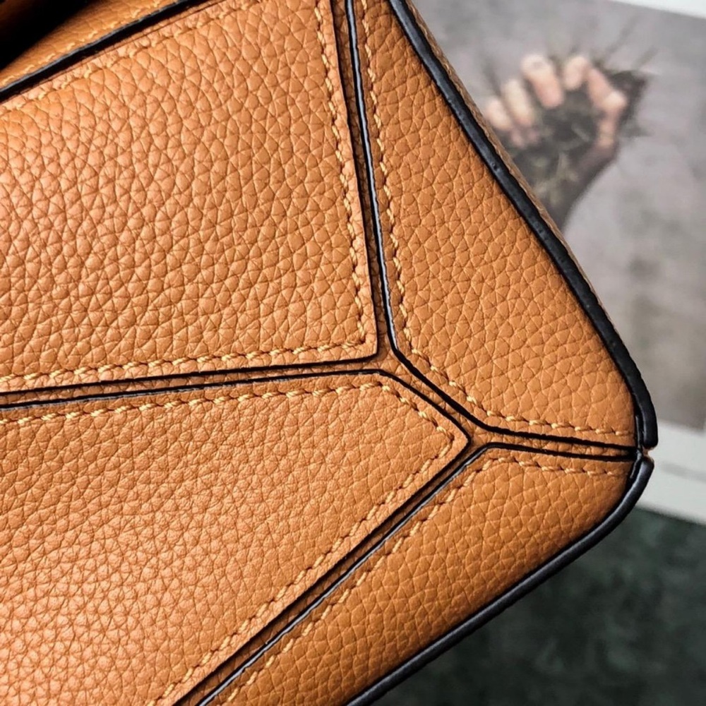 LOEWE Puzzle small geometric patchwork crossbody … - image 2